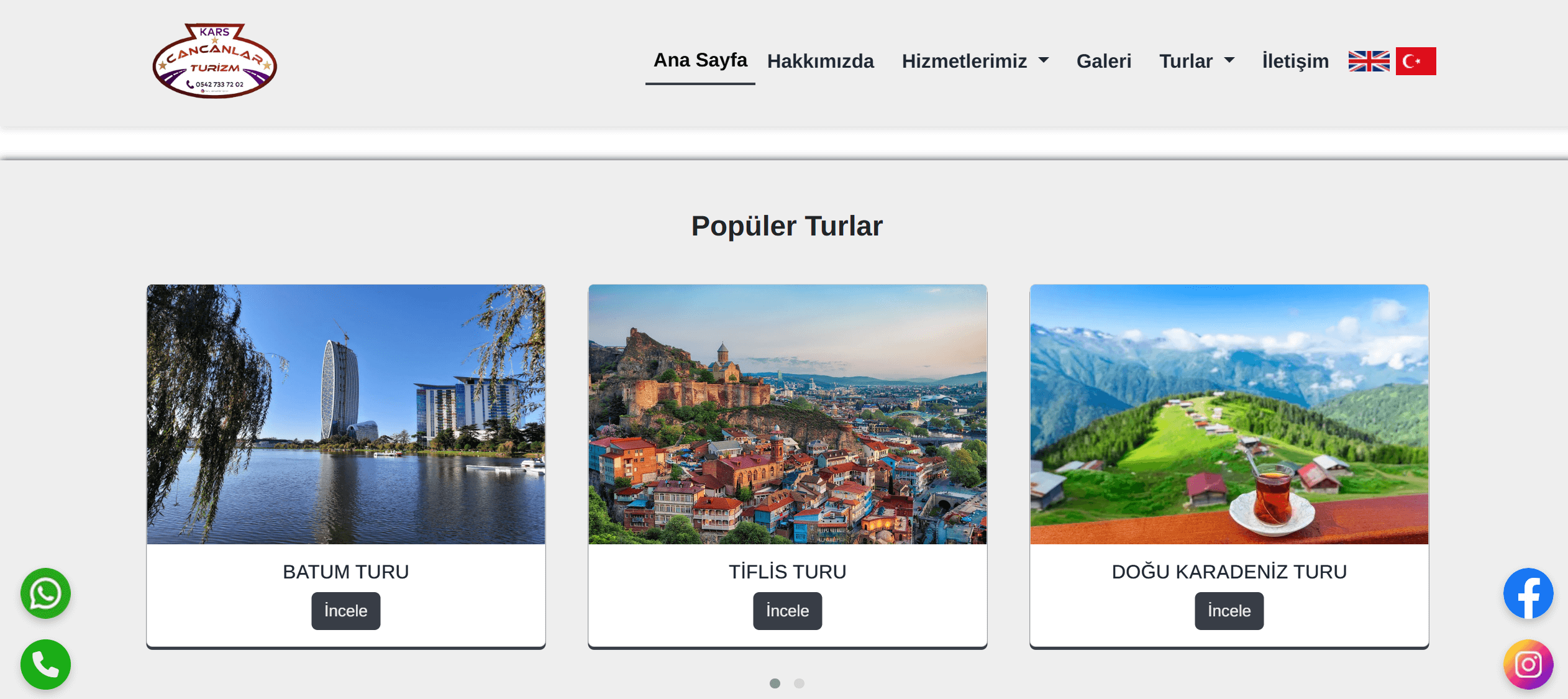 Utku YURT | Turizm Web Sitesi SEO Uyumlu Web Site Bootstrap CSS HTML Footer