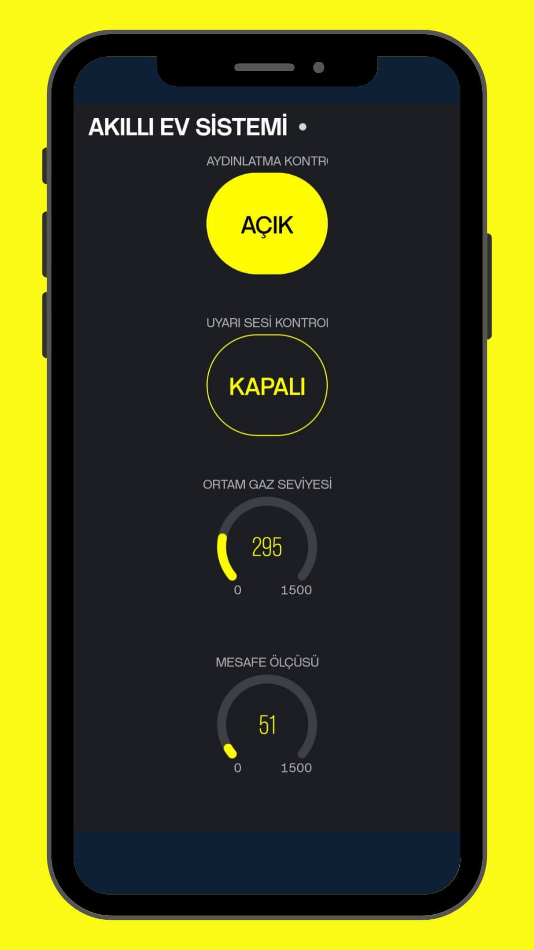 Utku YURT | IOT Tabanlı Arduino ESP8266 Devre Akıllı Ev Otomasyonu Mobil Uygulaması